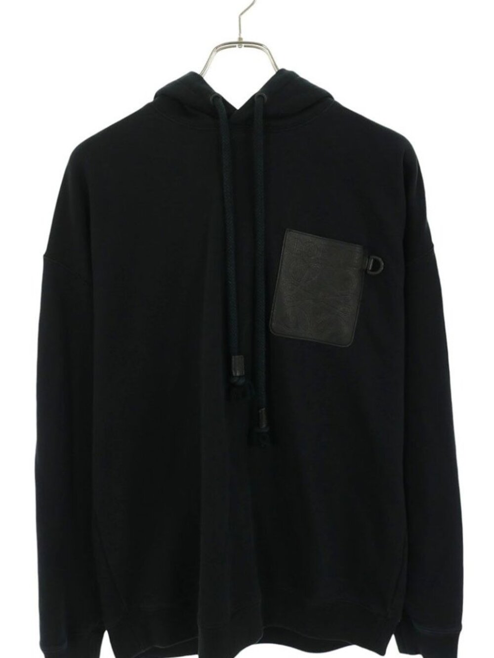 Loewe Anag Lambskin Patch Hoodie